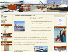 Tablet Screenshot of cntr.ctic.co.th