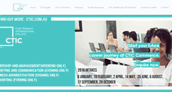 Desktop Screenshot of ctic.com.au