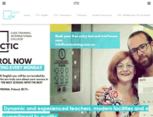 Tablet Screenshot of ctic.com.au